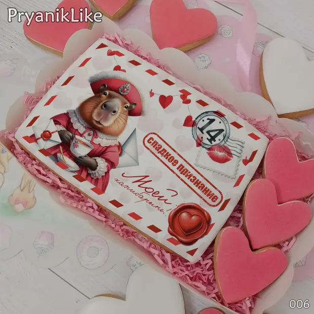 Пряник письмо (10-15 см.)